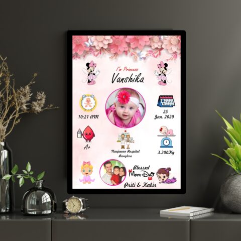 Baby Detail Frame B06