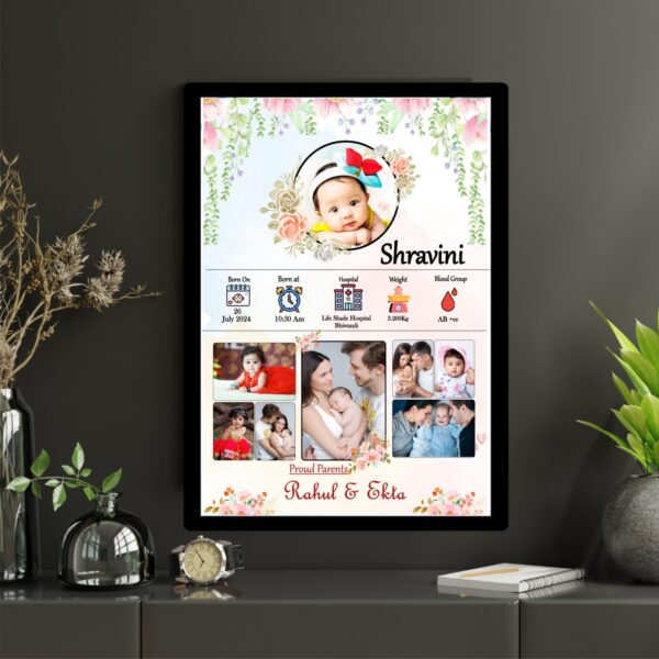 Baby Detail Frame B02