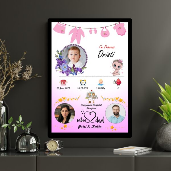 Baby Detail Frame B04