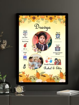 Baby Detail Frame B09