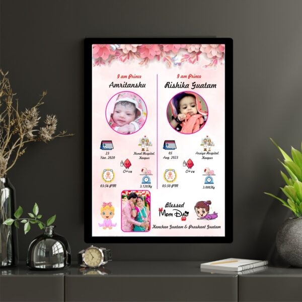 Baby Detail Frame B04