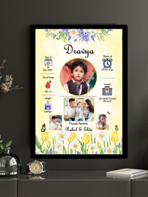 Baby Detail Frame B03