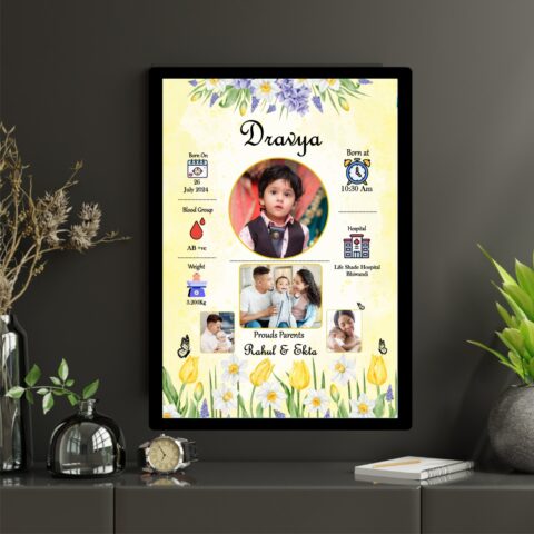 Baby Detail Frame B03