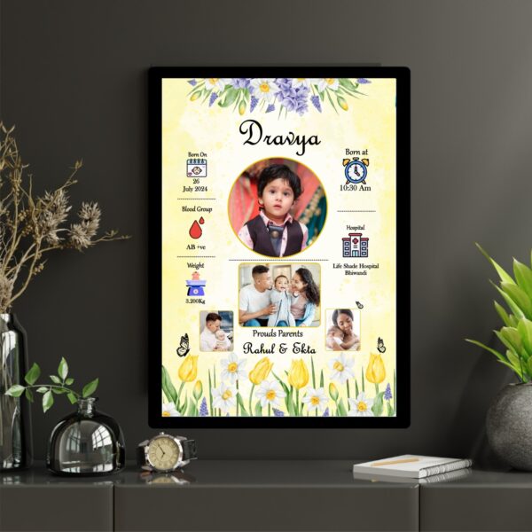 Baby Detail Frame B03