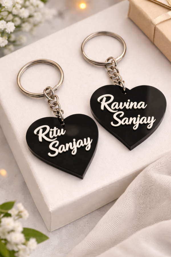 Name Keychain 2 pcs  K01