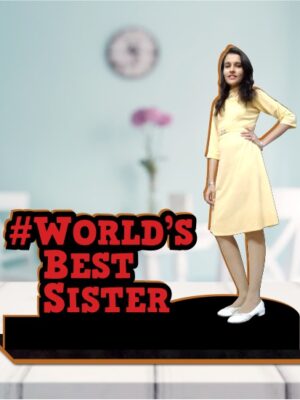 Photo Standy With Message_Sister_Bonding Gifts