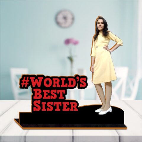 Photo Standy With Message_Sister_Bonding Gifts